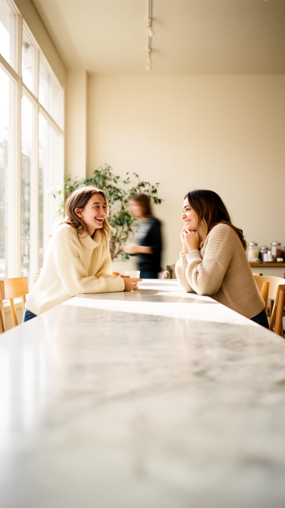 A warm bar interior at golden hour — the kind of room Loophole lives in.